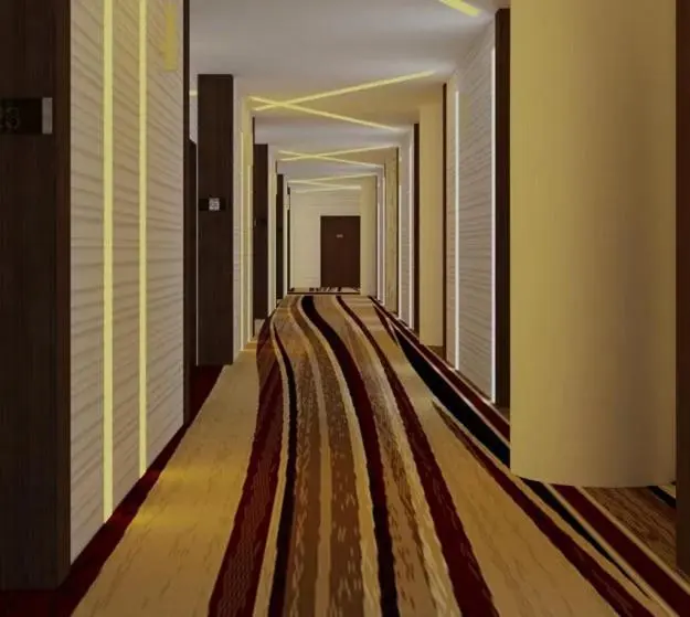 ممر الغرف في H Luxury Hotel، وادي مُوسى